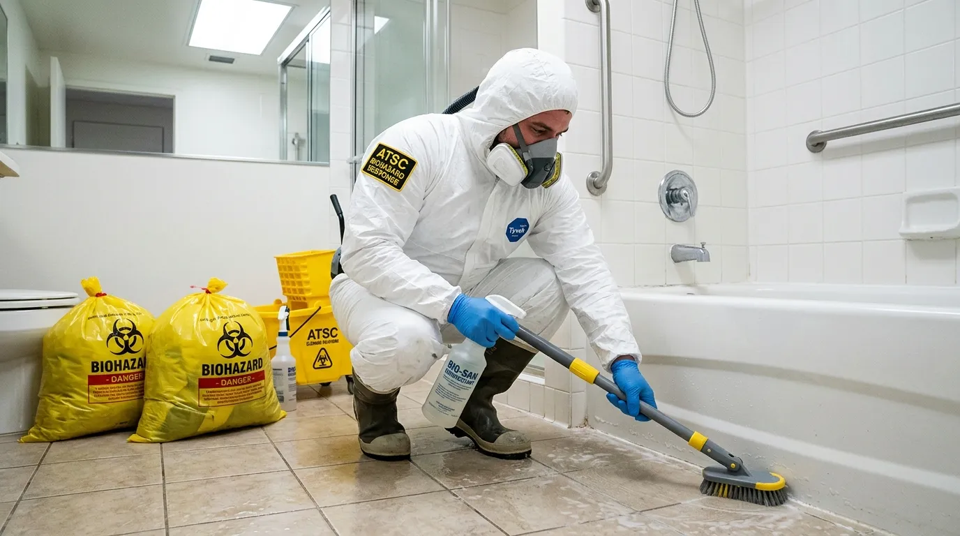 Decontamination equipment deployed for Blood Cleanup in Jefferson City